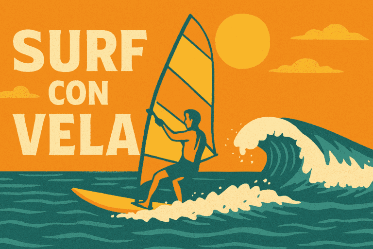 surf con vela o windsurf, todo lo que necesitas saber