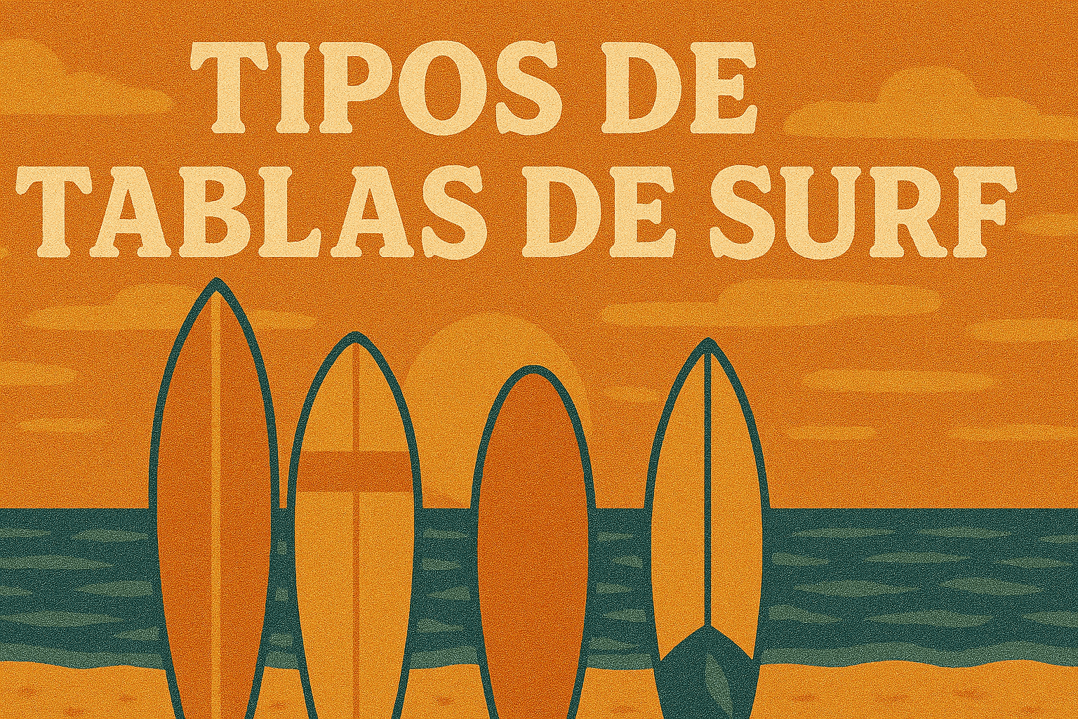 Tipos de tablas de surf: La guía definitiva